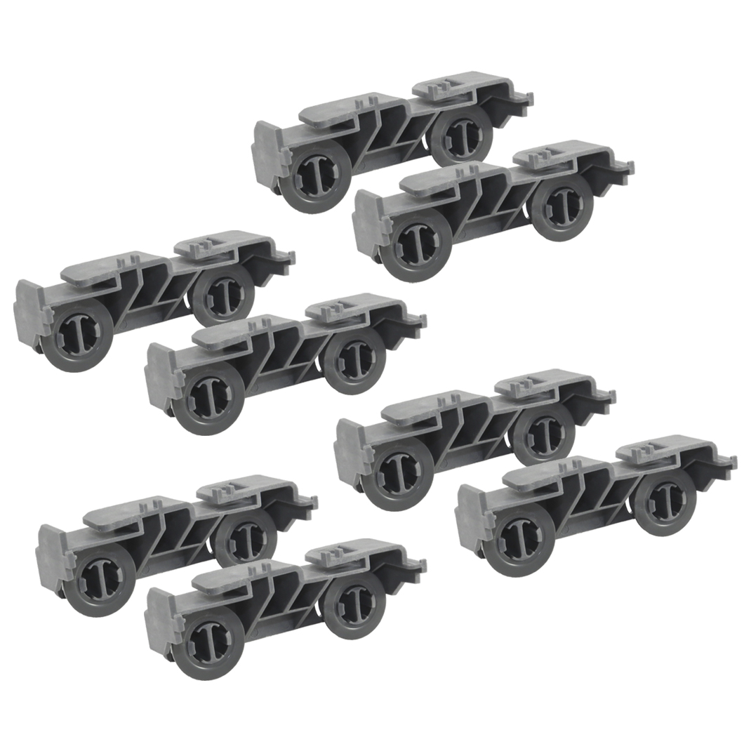 Replacement WD28X27241 (8 Pack) Dishwasher Lower Rack Roller for GE / Hotpoint